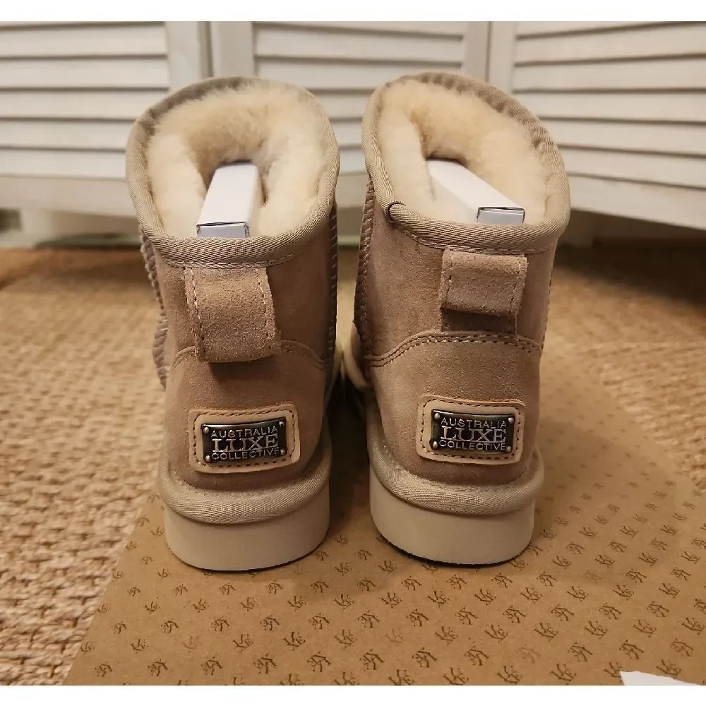 Australia Luxe Collective Suede Boots Kids Size 11 NWT